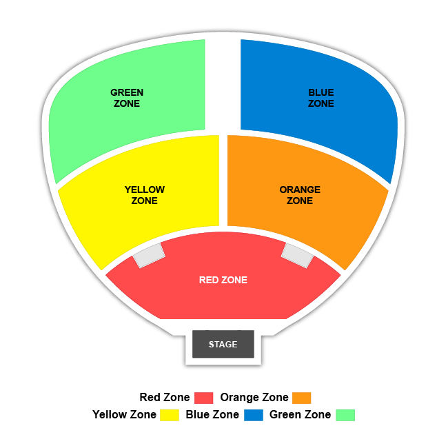 מפת RCF Arena Reggio Emilia להופעה של טראוויס סקוט