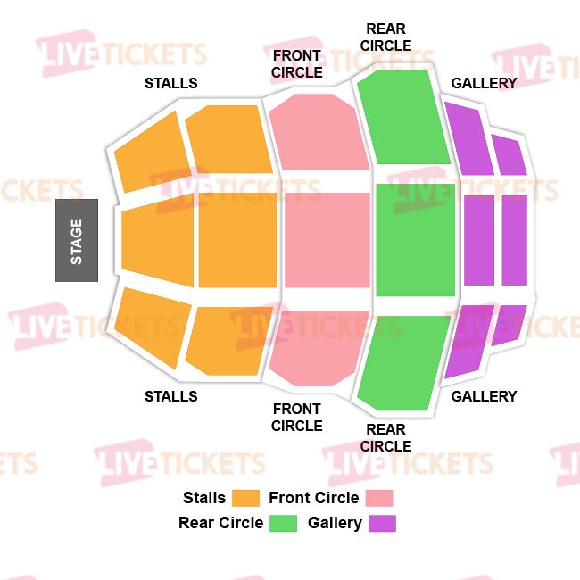 מפת SEC Armadillo	 להופעה של פול סיימון